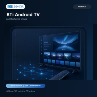 Android IP TV ADB RTI Driver One Time License